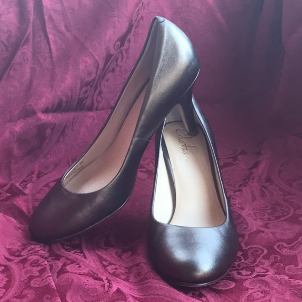 New Cole Haan Bronze Leather pumps Nike Air t8M